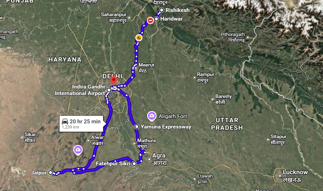 Tour Map